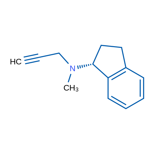 (R)-N-Methyl-N-(prop-2-yn-1-yl)-2,3-dihydro-1H-inden-1-amine 250mg
