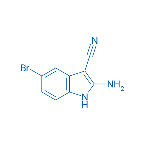 2-Amino-5-bromo-1H-indole-3-carbonitrile 100mg