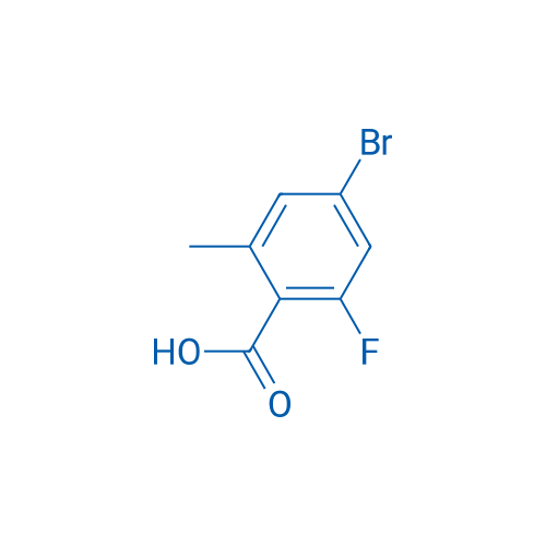 4-Bromo-2-fluoro-6-methylbenzoic acid 250mg