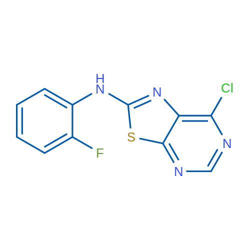 7-CHloro-n-(2-fluorophenyl)thiazolo[5,4-d]pyrimidin-2-amine 1g