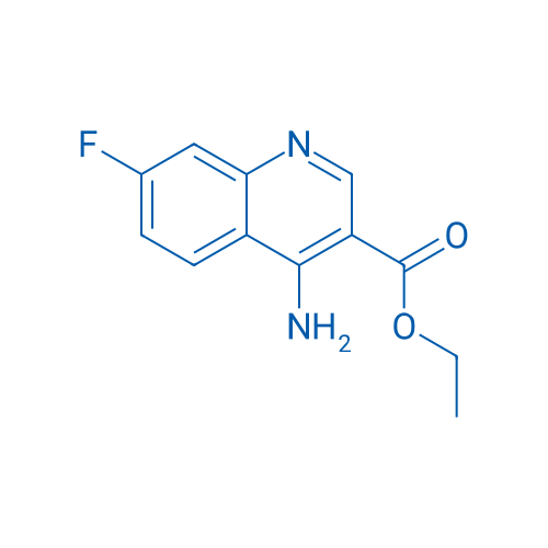 Ethyl 4-amino-7-fluoroquinoline-3-carboxylate 1g