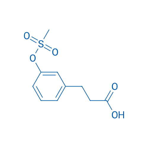 3-(3-((Methylsulfonyl)oxy)phenyl)propanoic acid 1g