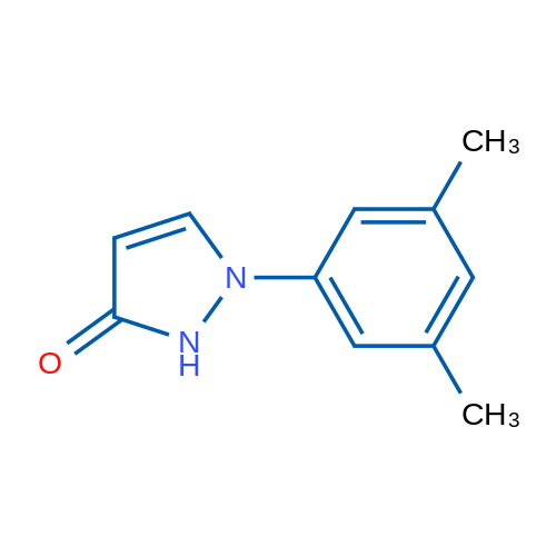 1-(3,5-Dimethylphenyl)-2,3-dihydro-1h-pyrazol-3-one 1g
