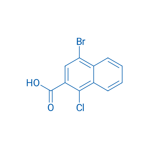 4-Bromo-1-chloro-2-naphthoic acid 250mg
