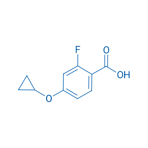 4-Cyclopropoxy-2-fluorobenzoic acid 50mg