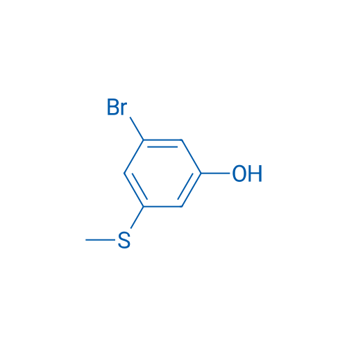 3-Bromo-5-(methylthio)phenol 250mg