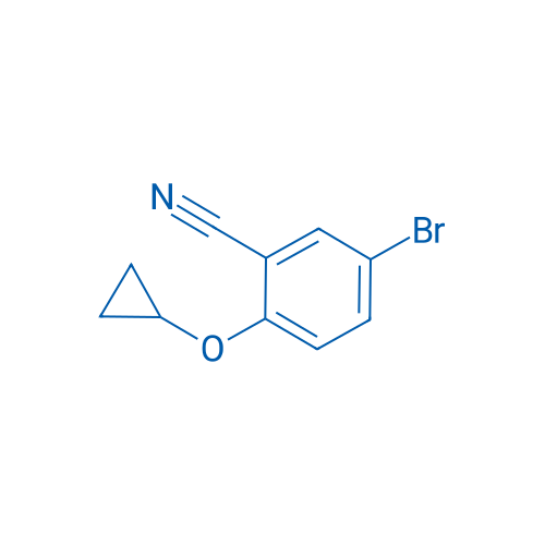 5-Bromo-2-cyclopropoxybenzonitrile 1g