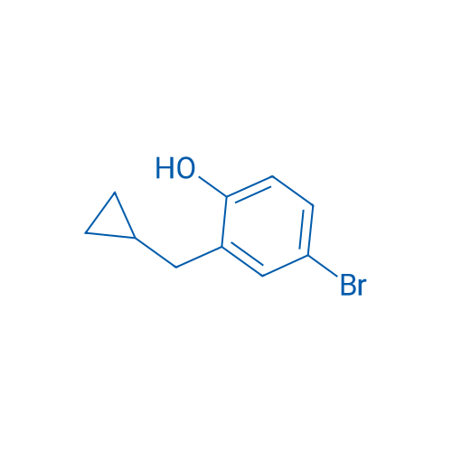 4-Bromo-2-(cyclopropylmethyl)phenol 250mg