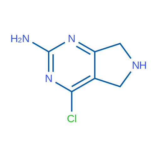 4-Chloro-6,7-dihydro-5H-pyrrolo[3,4-d]pyrimidin-2-amine 1g