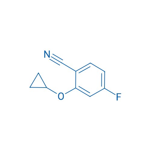 2-Cyclopropoxy-4-fluorobenzonitrile 1g