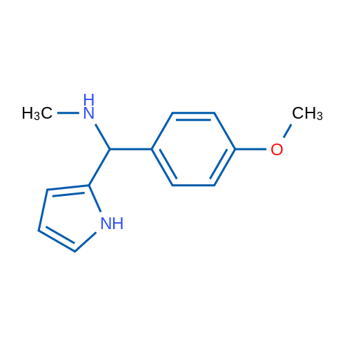 1-(4-Methoxyphenyl)-N-methyl-1-(1H-pyrrol-2-yl)methanamine 1g