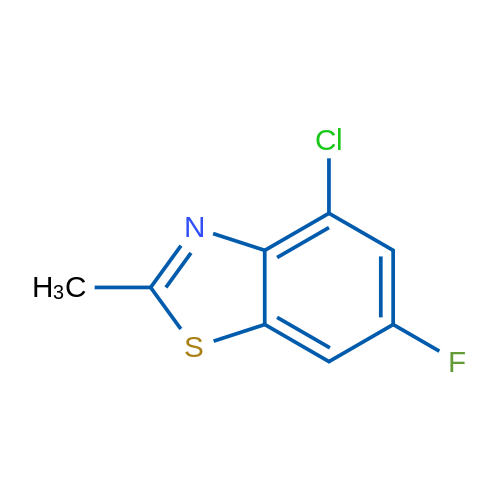 4-Chloro-6-fluoro-2-methyl-1,3-benzothiazole 1g