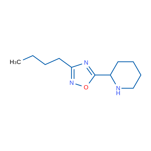 3-Butyl-5-(piperidin-2-yl)-1,2,4-oxadiazole 5g