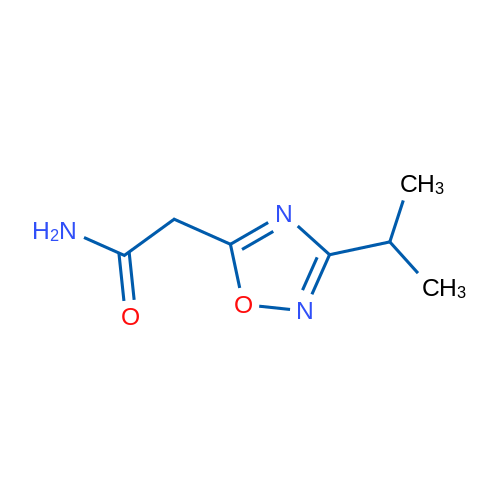 2-(3-Isopropyl-1,2,4-oxadiazol-5-yl)acetamide 1g
