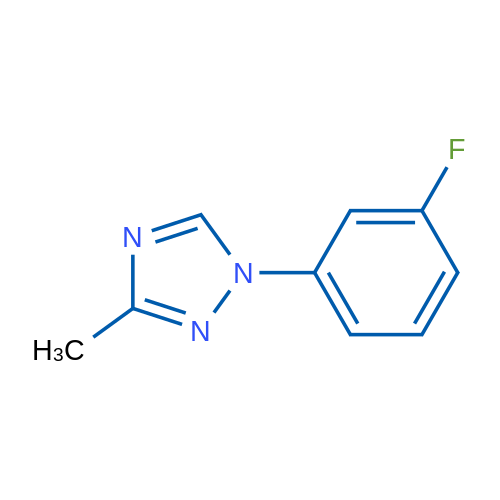 1-(3-Fluorophenyl)-3-methyl-1H-1,2,4-triazole 1g