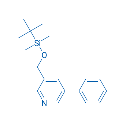 3-(((tert-Butyldimethylsilyl)oxy)methyl)-5-phenylpyridine 1g