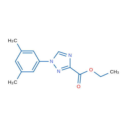 Ethyl 1-(3,5-dimethylphenyl)-1H-1,2,4-triazole-3-carboxylate 1g