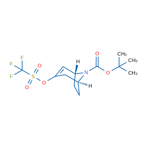 (1R,5S)-tert-Butyl 3-(((trifluoromethyl)sulfonyl)oxy)-8-azabicyclo[3.2.1]oct-2-ene-8-carboxylate 1g