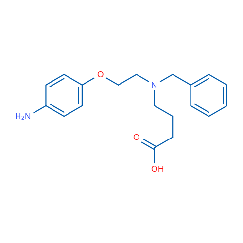 4-((2-(4-Aminophenoxy)ethyl)(benzyl)amino)butanoic acid 1g