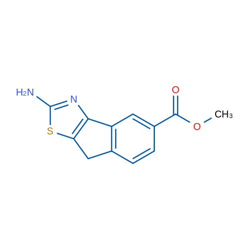 Methyl 2-amino-8H-indeno[1,2-d]thiazole-5-carboxylate 1g