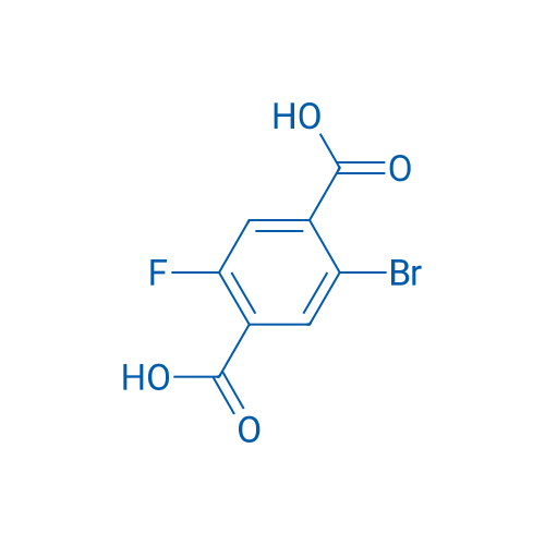 2-Bromo-5-fluoroterephthalic acid 1g