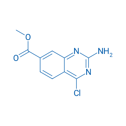Methyl 2-amino-4-chloroquinazoline-7-carboxylate 250mg