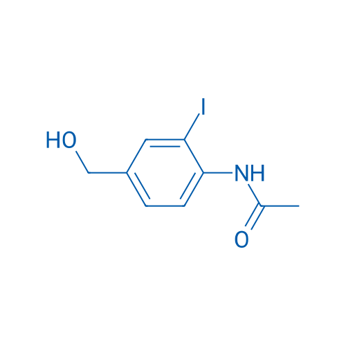 N-(4-(Hydroxymethyl)-2-iodophenyl)acetamide 1g