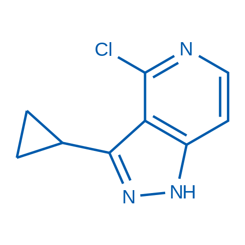 4-Chloro-3-cyclopropyl-1H-pyrazolo[4,3-c]pyridine 1g
