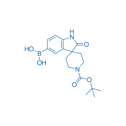 (1'-(tert-Butoxycarbonyl)-2-oxospiro[indoline-3,4'-piperidin]-5-yl)boronic acid 100mg