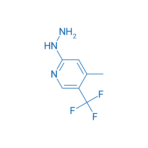 2-Hydrazineyl-4-methyl-5-(trifluoromethyl)pyridine 100mg