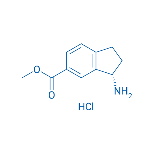 (S)-Methyl 3-amino-2,3-dihydro-1H-indene-5-carboxylate hydrochloride 100mg