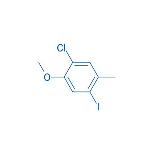 1-Chloro-4-iodo-2-methoxy-5-methylbenzene 250mg