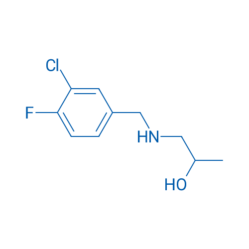 1-{[(3-chloro-4-fluorophenyl)methyl]amino}propan-2-ol 1g
