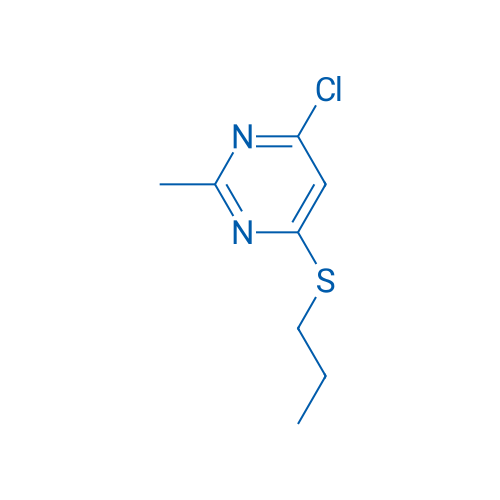 4-Chloro-2-methyl-6-(propylsulfanyl)pyrimidine 1g