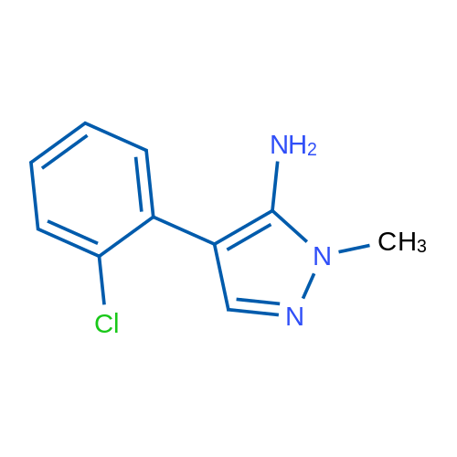 4-(2-Chlorophenyl)-1-methyl-1h-pyrazol-5-amine 5g