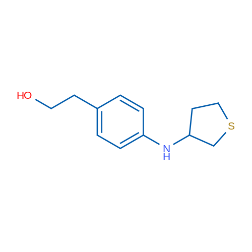 2-{4-[(thiolan-3-yl)amino]phenyl}ethan-1-ol 1g