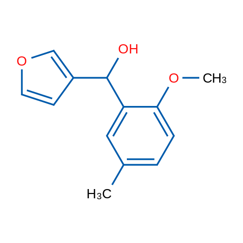 Furan-3-yl(2-methoxy-5-methylphenyl)methanol 1g