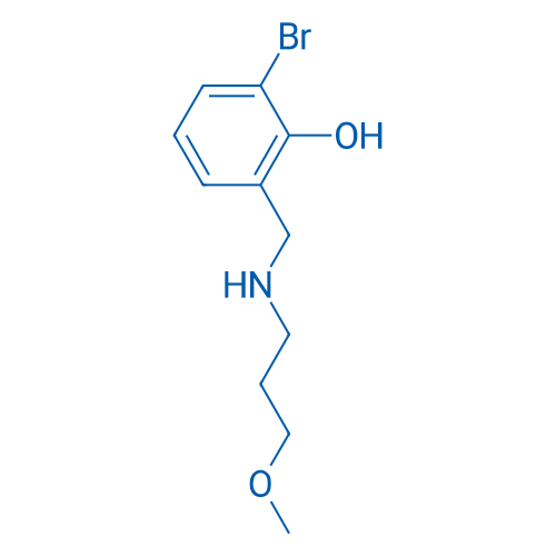 2-Bromo-6-{[(3-methoxypropyl)amino]methyl}phenol 1g