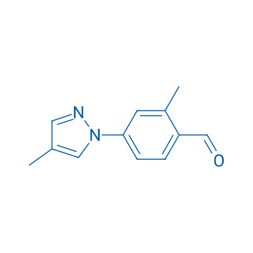 2-Methyl-4-(4-methyl-1H-pyrazol-1-yl)benzaldehyde 1g