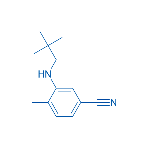 3-[(2,2-Dimethylpropyl)amino]-4-methylbenzonitrile 1g