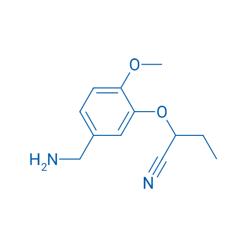 2-[5-(Aminomethyl)-2-methoxyphenoxy]butanenitrile 1g