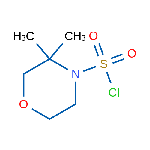 3,3-Dimethylmorpholine-4-sulfonyl chloride 1g