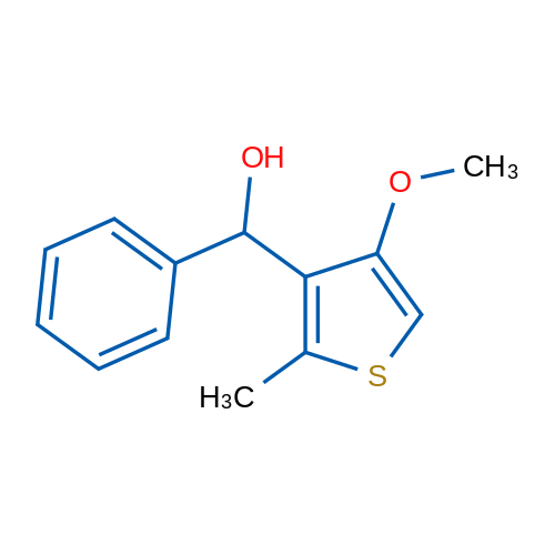 (4-Methoxy-2-methylthiophen-3-yl)(phenyl)methanol 10g