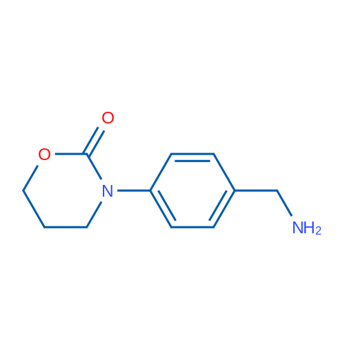 3-[4-(Aminomethyl)phenyl]-1,3-oxazinan-2-one 1g