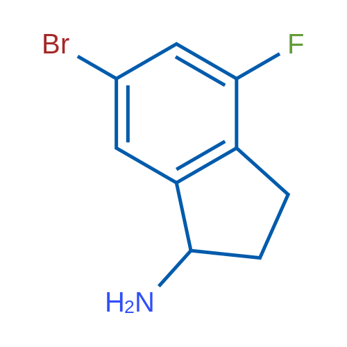 6-Bromo-4-fluoro-2,3-dihydro-1H-inden-1-amine 1g