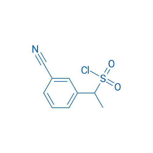 1-(3-Cyanophenyl)ethane-1-sulfonyl chloride 1g