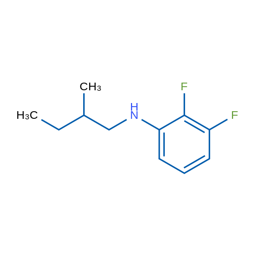 2,3-Difluoro-N-(2-methylbutyl)aniline 5g