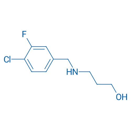 3-{[(4-chloro-3-fluorophenyl)methyl]amino}propan-1-ol 1g