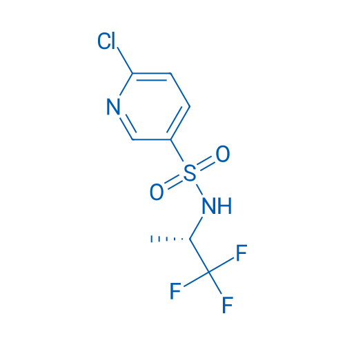 (S)-6-Chloro-N-(1,1,1-trifluoropropan-2-yl)pyridine-3-sulfonamide 10g