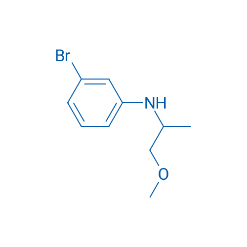 3-Bromo-N-(1-methoxypropan-2-yl)aniline 1g